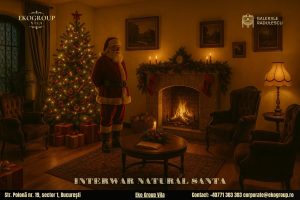 Legenda lui Moș Crăciun în atmosferă interbelică: Eko Group Vila și Crăciunul anilor ’30